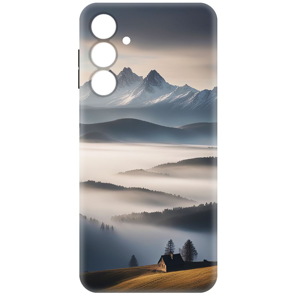 

Чехол-накладка Krutoff Soft Case Туман для Samsung Galaxy A16 черный