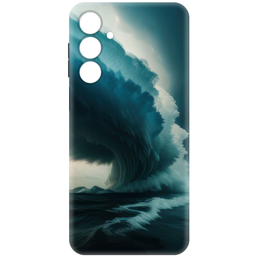 

Чехол-накладка Krutoff Soft Case Торнадо для Samsung Galaxy A16 черный