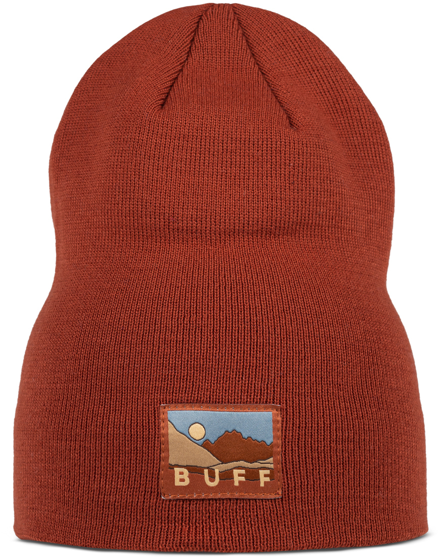 Шапка унисекс Buff Hat Knitted Lilon Long cinnamon, р.53-62