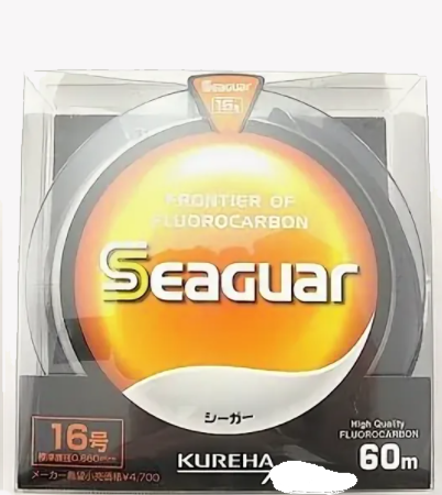 Флюорокарбон Kureha - SEAGUAR 60m #8 0,470mm 7,8кг