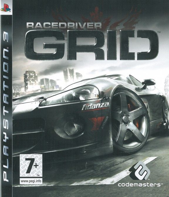 Игра Race Driver GRID PlayStation 3 полностью на иностранном языке 3590₽