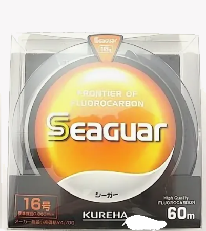 

Флюорокарбон Kureha - SEAGUAR 60m #5 0,370mm 5,4кг, Прозрачный, Seaguar