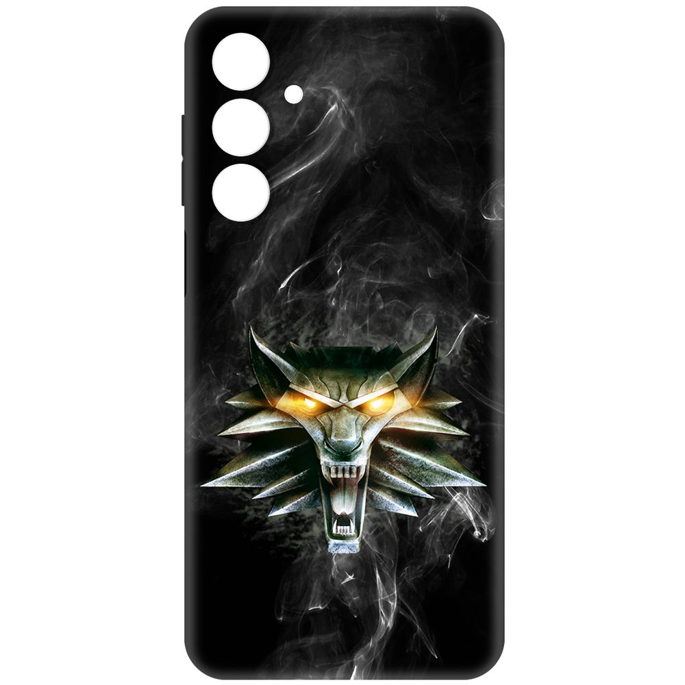 

Чехол-накладка Krutoff Soft Case Ведьмак. Школа Волка для Samsung Galaxy A16 черный