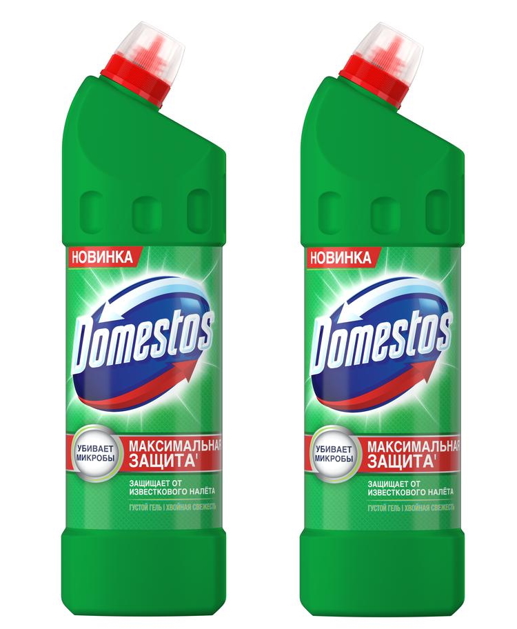 

Комплект Domestos Средство чистящее универсальное Хвойная свежесть 1 л. х 2 шт.