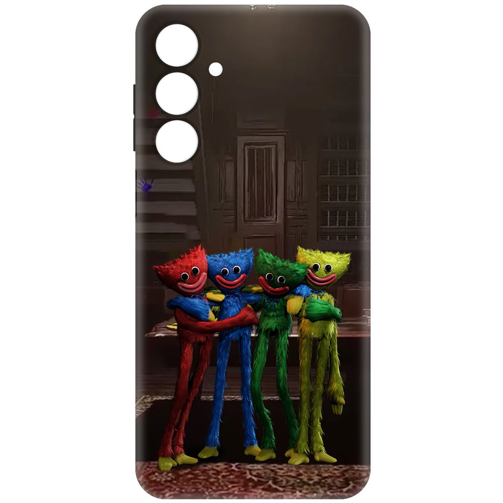 

Чехол-накладка Krutoff Soft Case Хаги Ваги - Мини-Хаги для Samsung Galaxy A16 черный