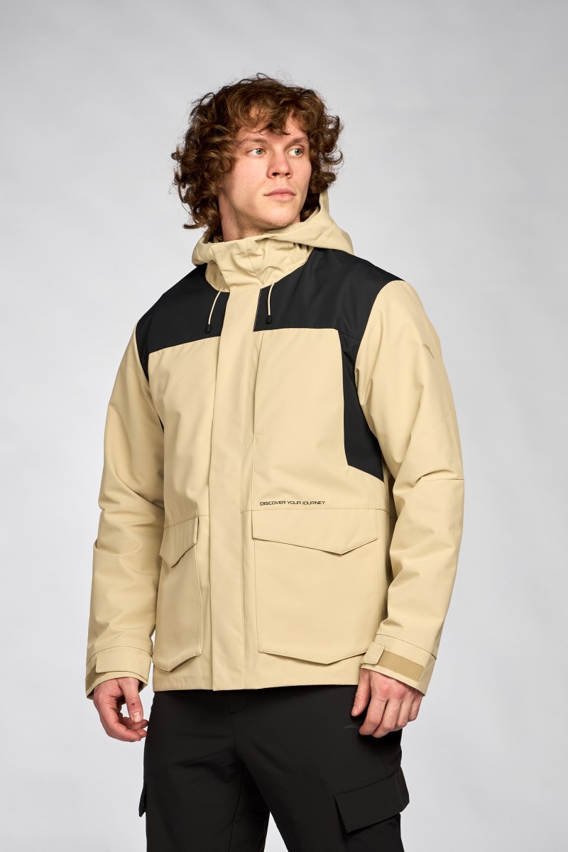 Куртка мужская Anta 852416606 OUTDOORS WATER RESISTANT бежевая 4XL 13590₽