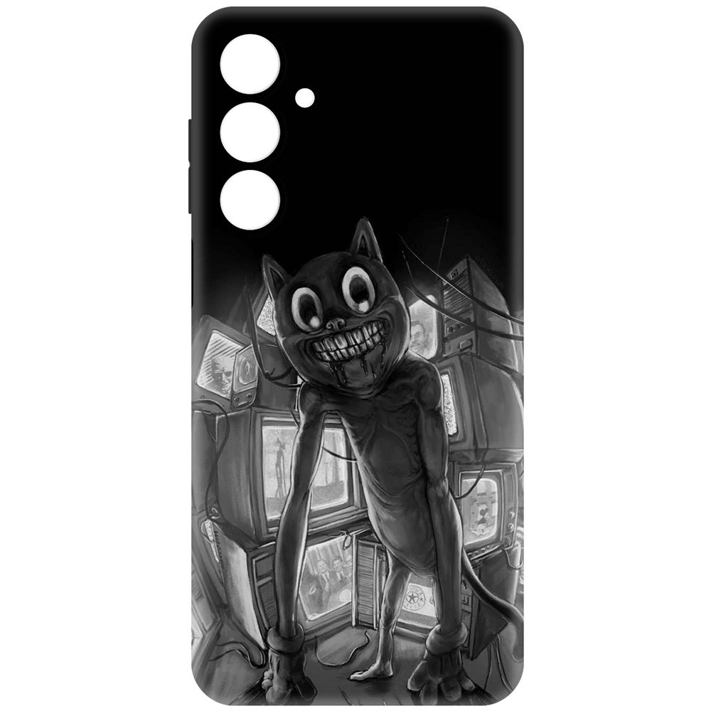 

Чехол-накладка Krutoff Soft Case Хаги Ваги - Картун Кэт для Samsung Galaxy A16 черный