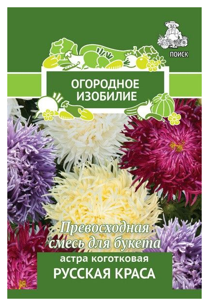 

Семена астра Поиск Русская краса 1 уп.