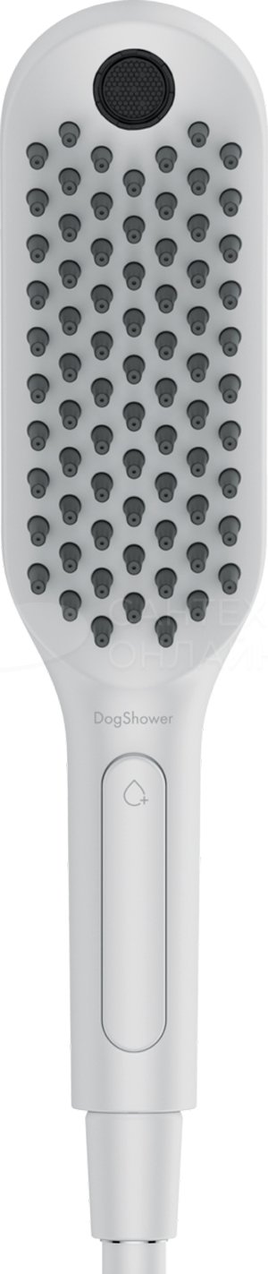 фото Ручной душ hansgrohe dogshower 3jet 26640700, матовый белый