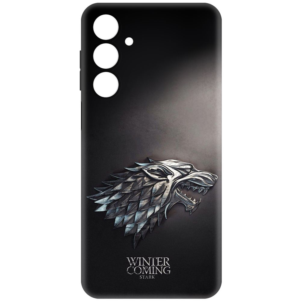 

Чехол-накладка Krutoff Soft Case Игра Престолов. Зима Близко для Samsung Galaxy A16 черный