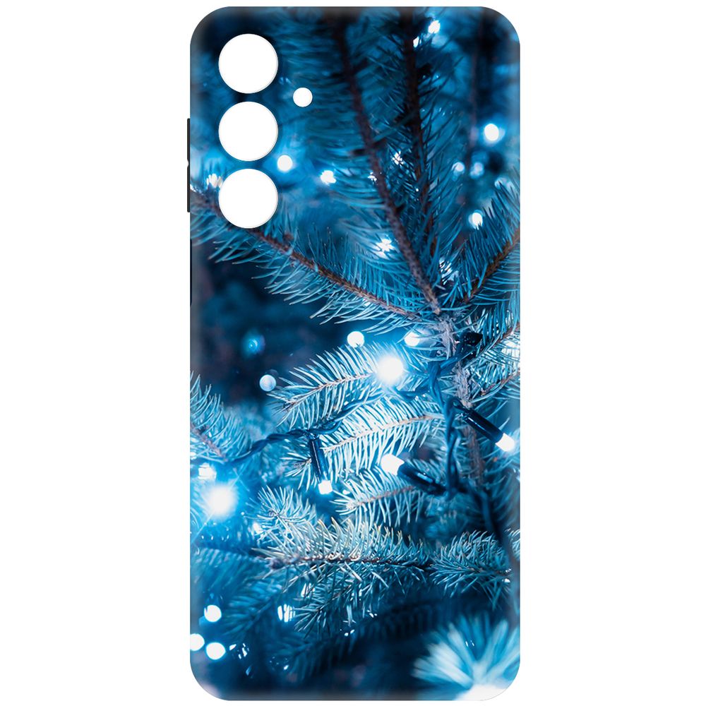 

Чехол-накладка Krutoff Soft Case Гирлянда для Samsung Galaxy A16 черный
