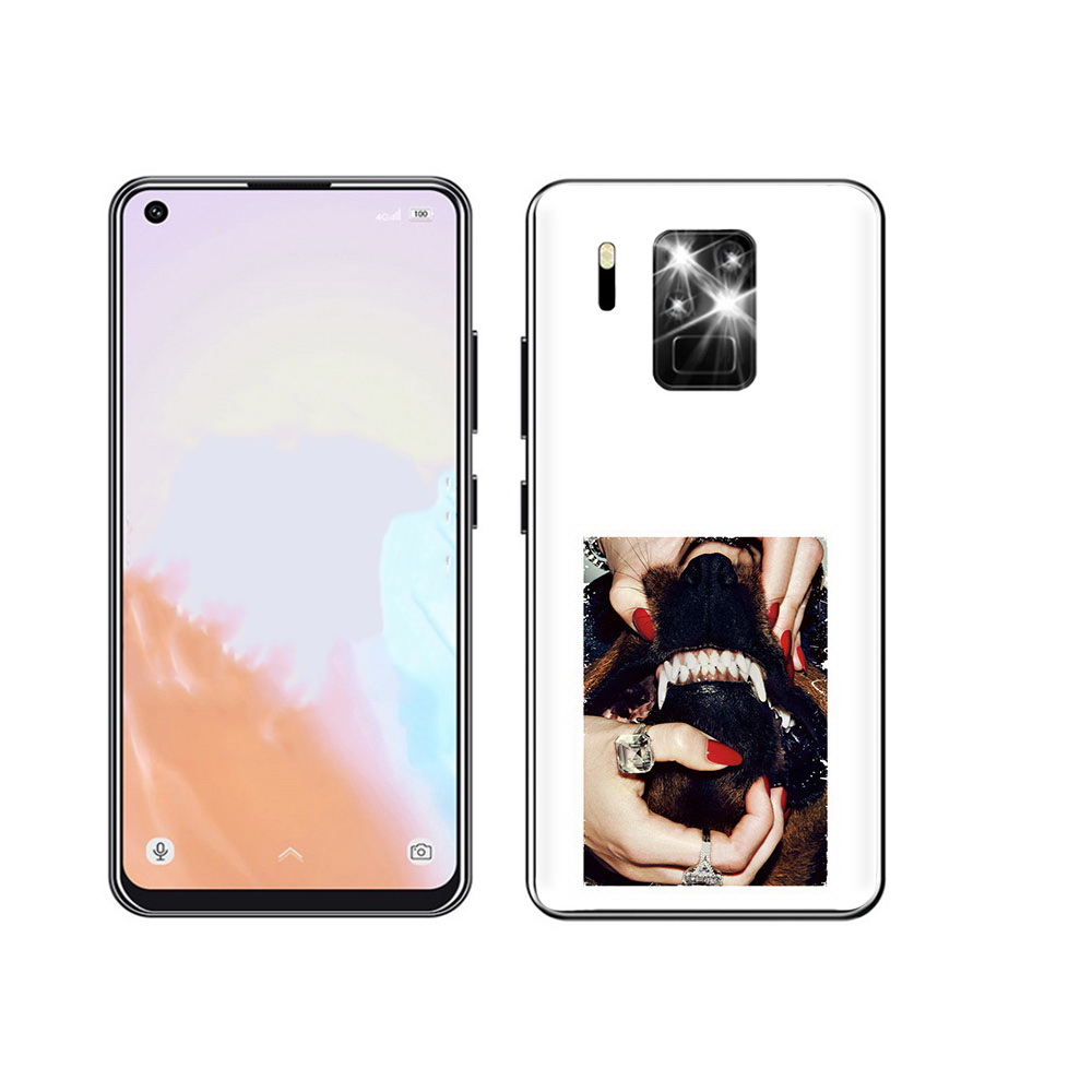 

Чехол MyPads Tocco для Oukitel C18 Pro маникюр, Прозрачный, Tocco