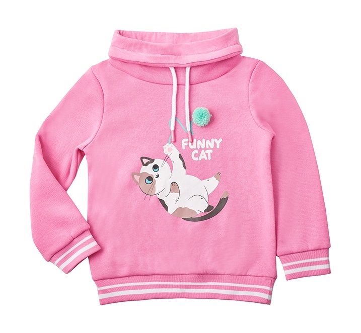 

Толстовка детская Max&Jessi AW23C50003716 розовый, 116, 220917