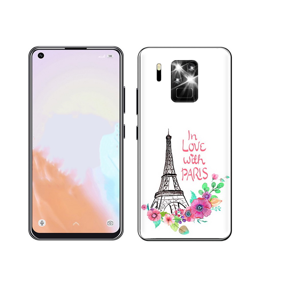 

Чехол MyPads Tocco для Oukitel C18 Pro любимый париж, Прозрачный, Tocco