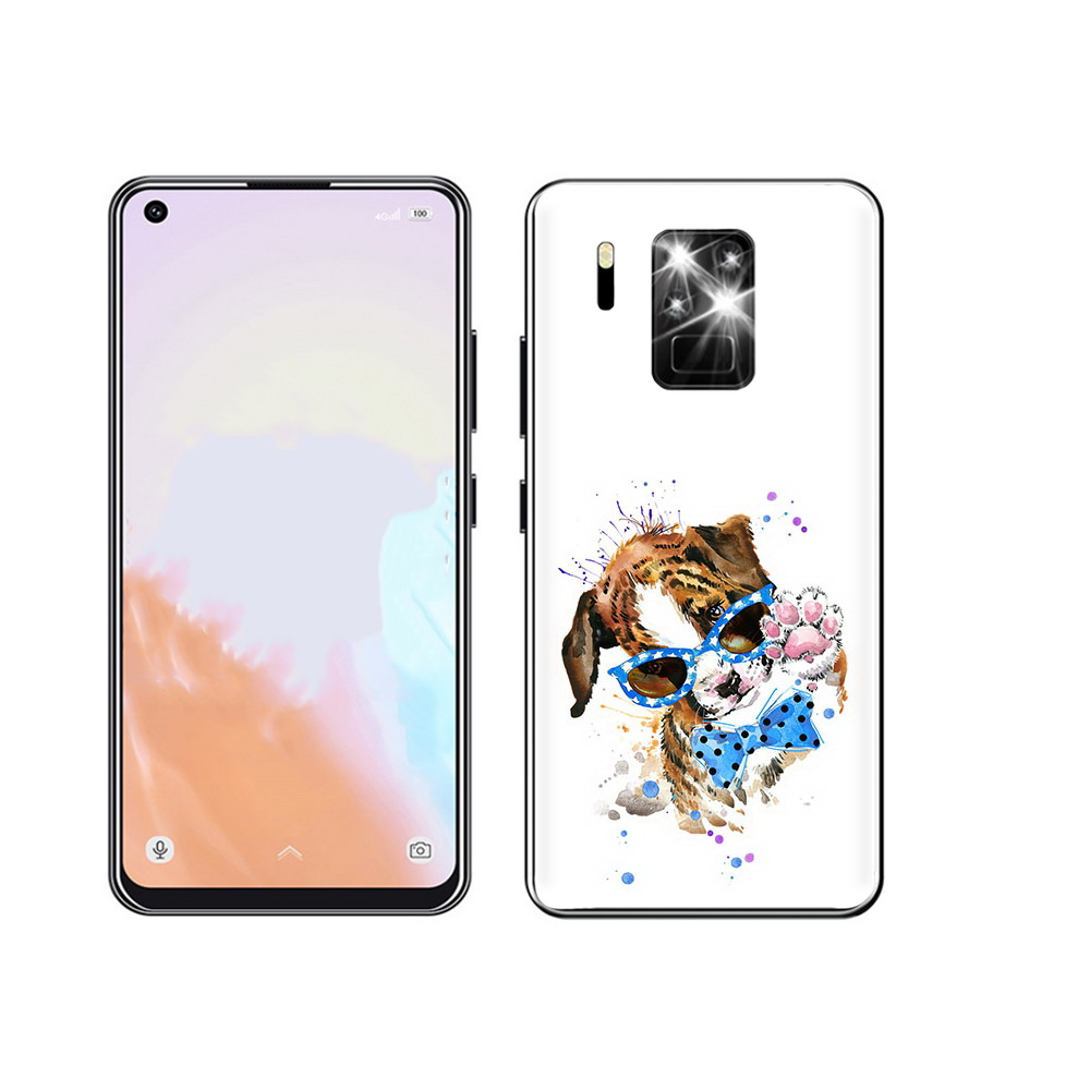 

Чехол MyPads Tocco для Oukitel C18 Pro лапочка, Прозрачный, Tocco