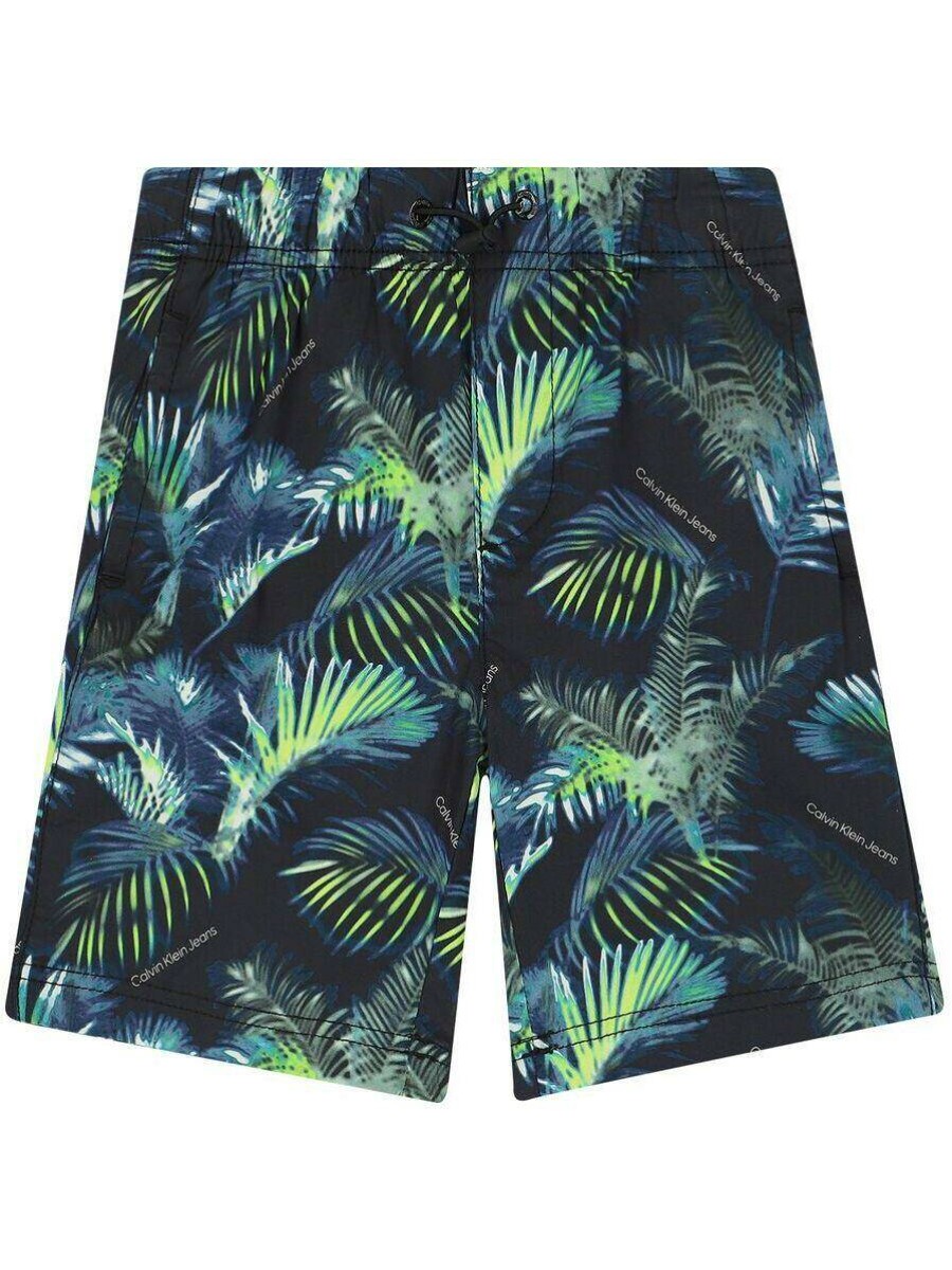 Шорты детские Calvin Klein Aop Palm Shorts зеленый 104 5329₽