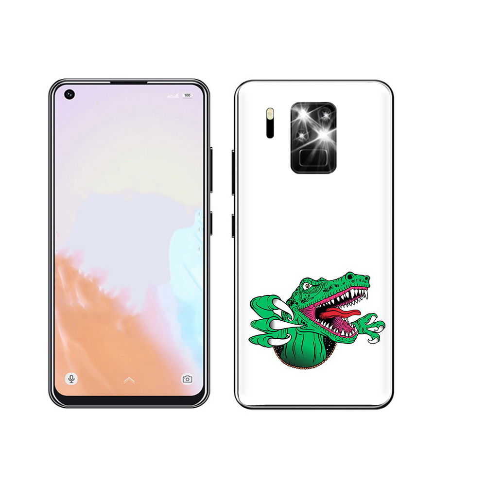 

Чехол MyPads Tocco для Oukitel C18 Pro крокодил, Прозрачный, Tocco