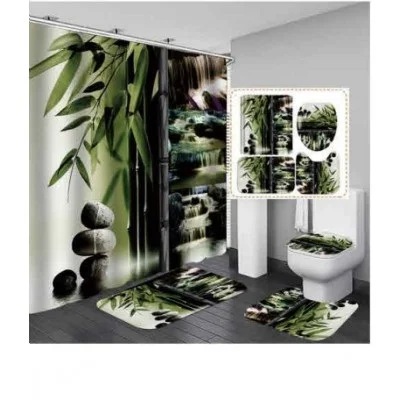 фото Комплект для ванной комнаты zalel, 4 предмета арт. yl0335