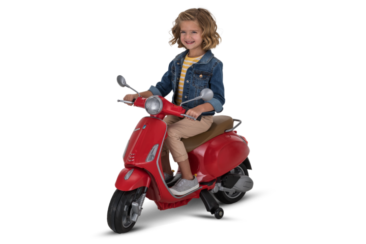 

Детский электромотороллер Kid Trax Vespa Scooter Ride-On, Красный