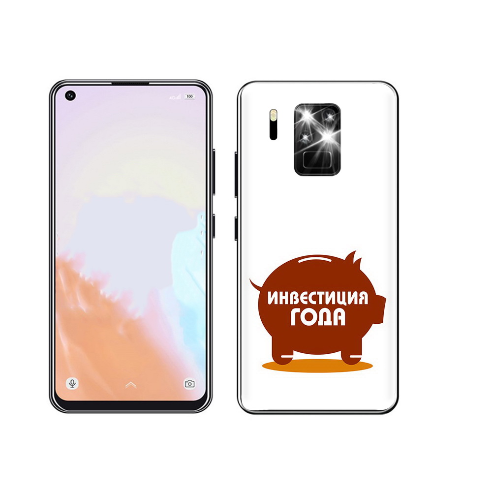 

Чехол MyPads Tocco для Oukitel C18 Pro инвестиция, Прозрачный, Tocco