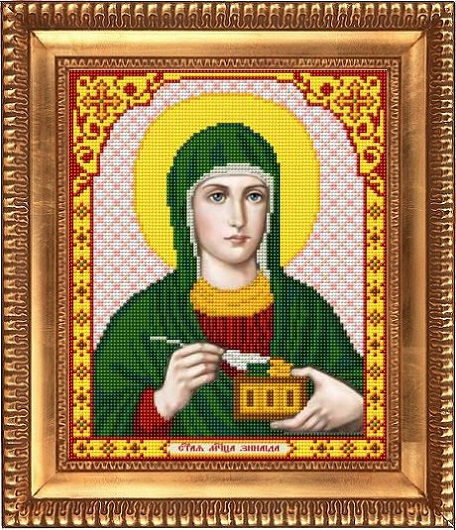 

Набор для вышивания Благовест (бисер), Святая Мученица Зинаида, 20х25 см, (бисер), Святая Мученица Зинаида, 20х25 см