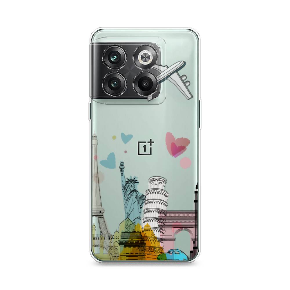 

Чехол Awog на OnePlus 10T / ВанПлас 10T "Самолет путешествий", 153150-10