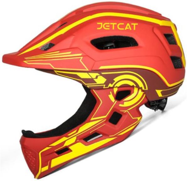Шлем защитный детский JetCat Start PRO Iron MAN размер S 5256 см велосипедный