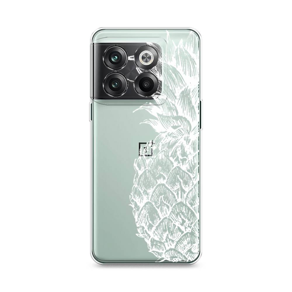 

Чехол Awog на OnePlus 10T / ВанПлас 10T "Ананас графика белая", 153150-10