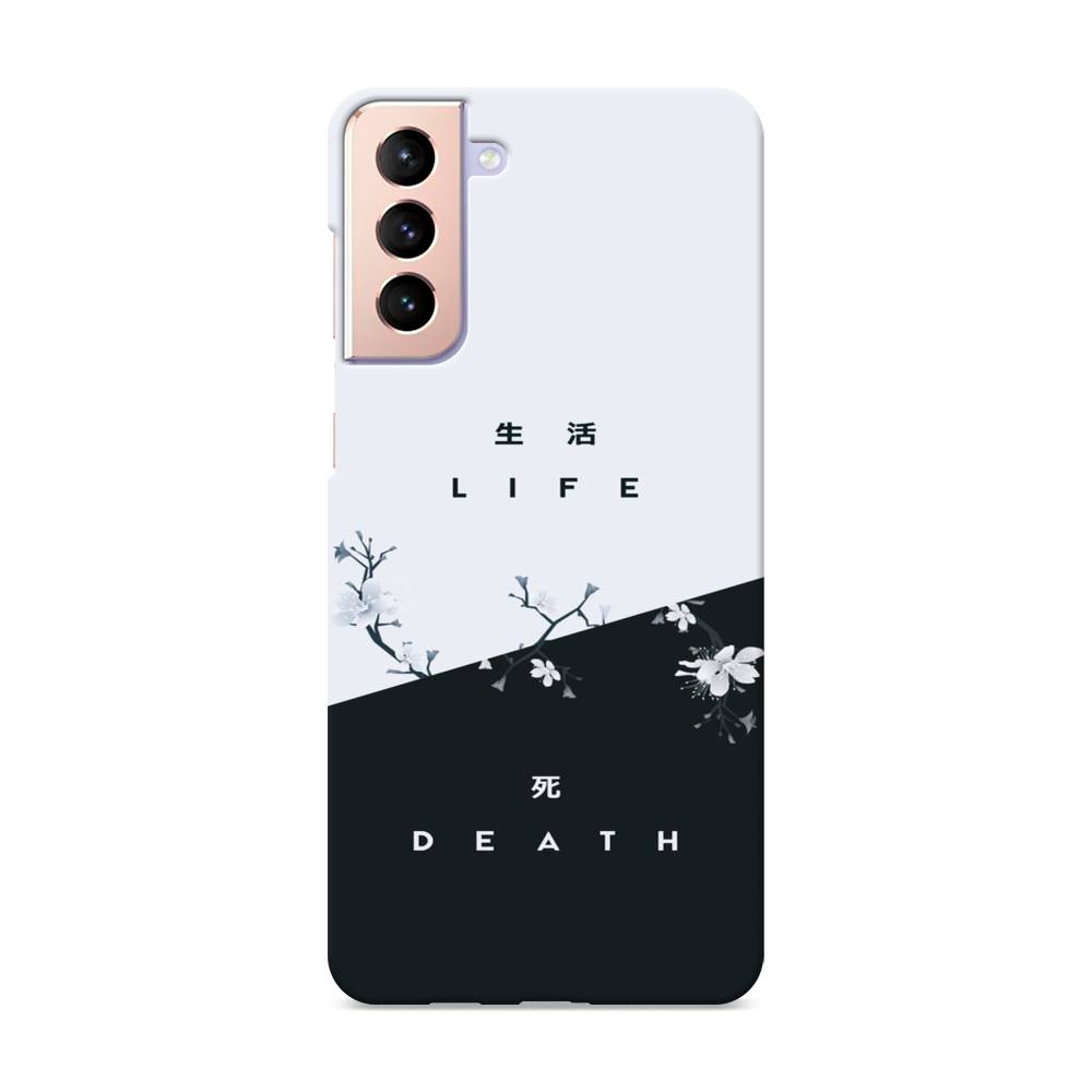 

Пластиковый чехол "Life and death" на Samsung Galaxy S21 +, 2102120-5