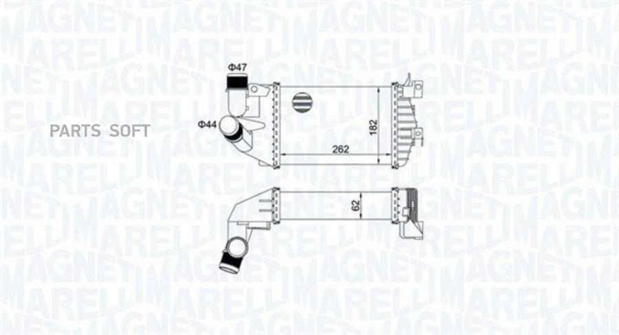 

Интеркулер Magneti Marelli 351319205080