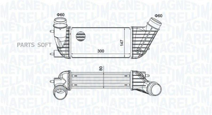 

Интеркулер Magneti Marelli 351319204260