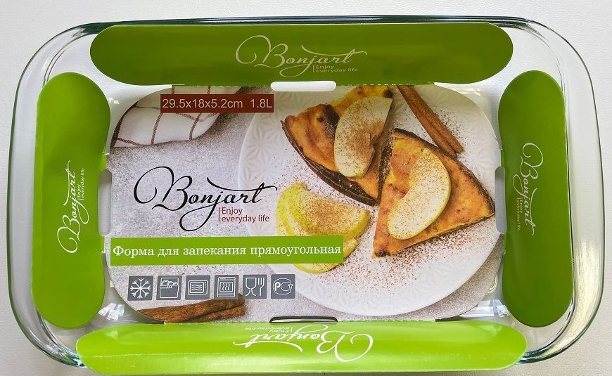 

Форма для запекания BONJART 64508 Форма для запекания прямоугольная 1.8L