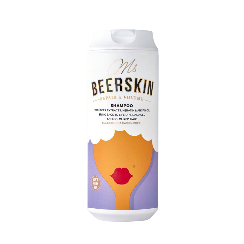 Шампунь Beerskin Repair & Volume для восстановление и объёма волос, 440 мл