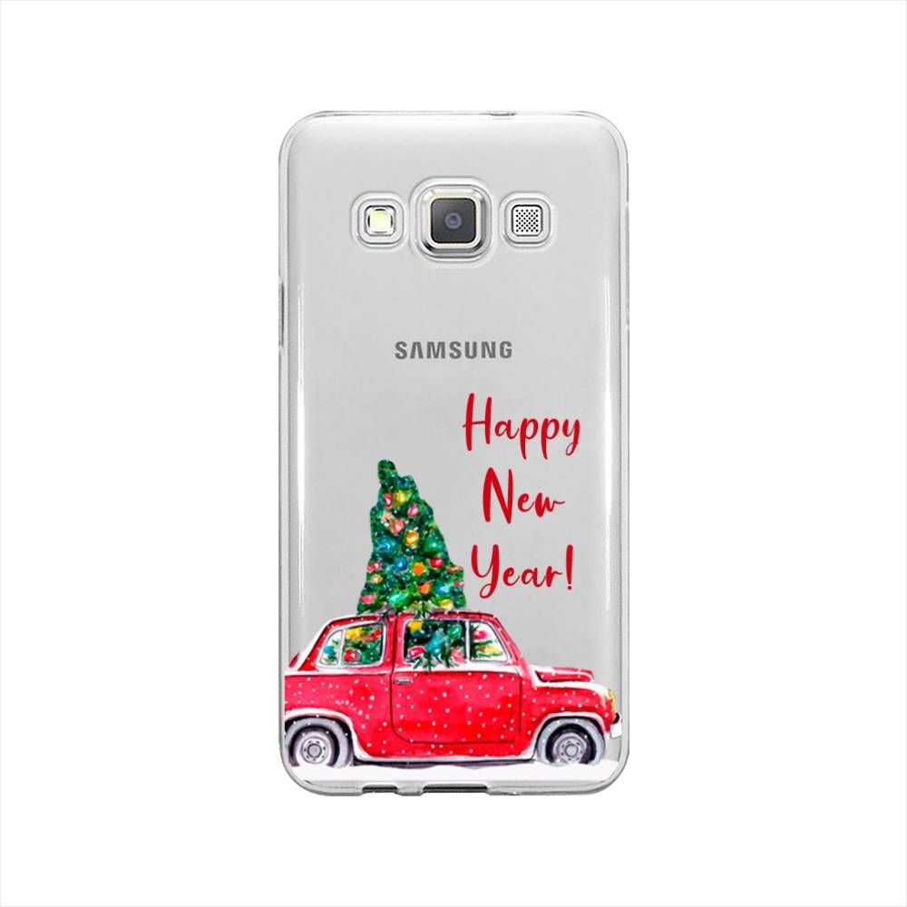 

Чехол на Samsung Galaxy A3 "Happy New Year", Красный;зеленый, 20150-5