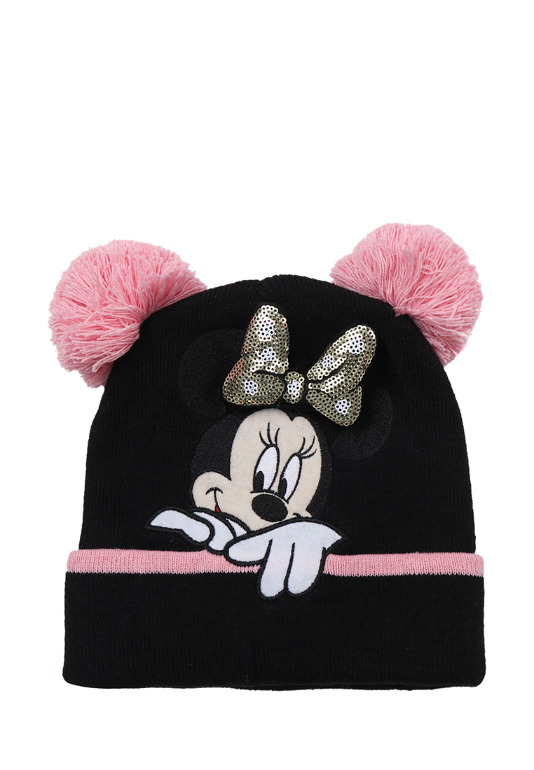 фото Шапка детская minnie mouse l0618 чёрный/розовый р.50