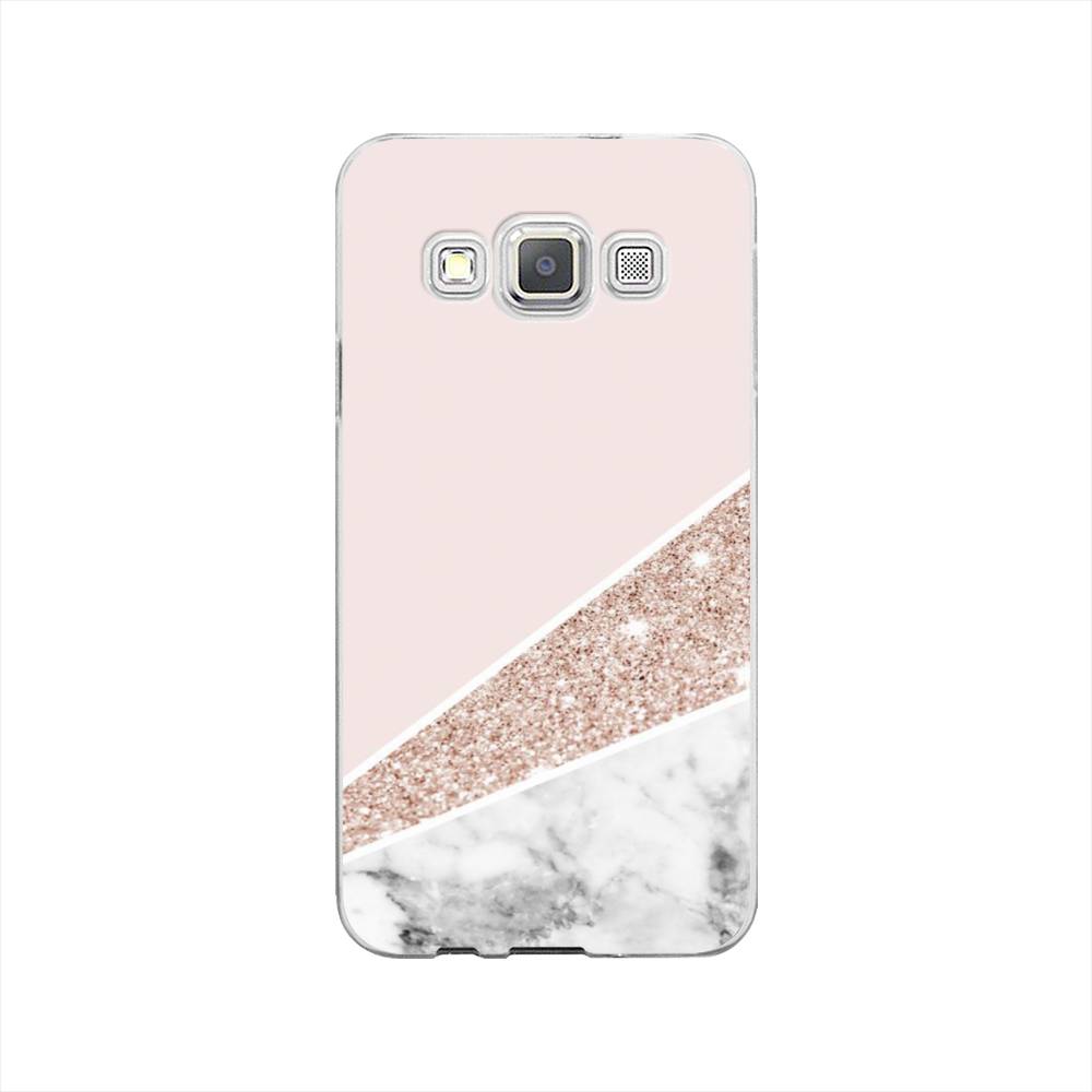 

Чехол на Samsung Galaxy A3 "Блестящий розовый мрамор", 20150-3