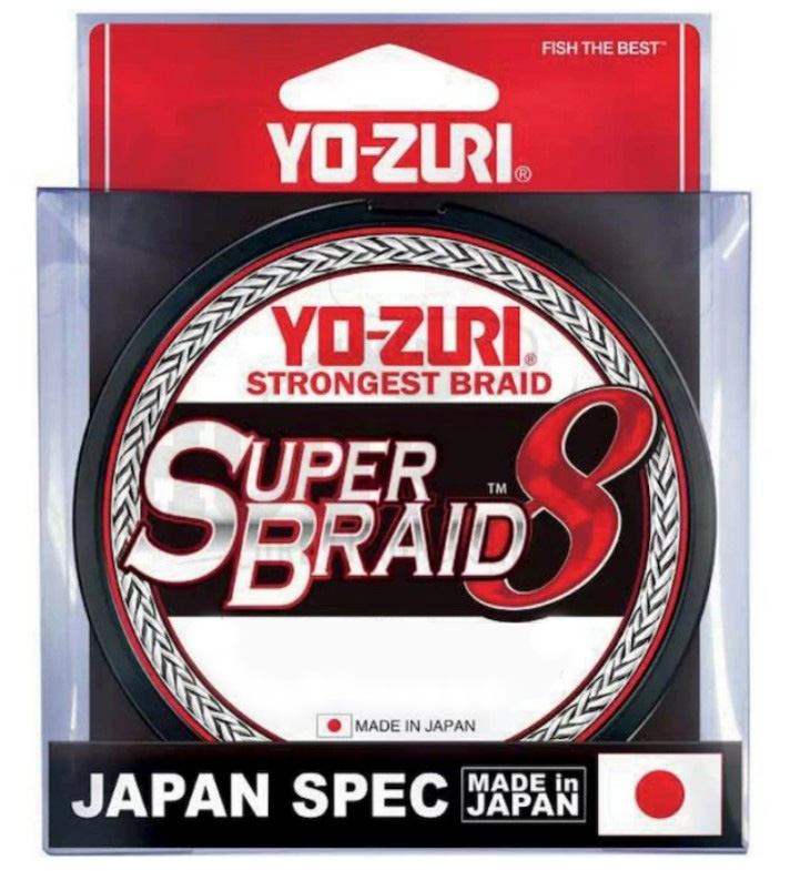 Шнур плетеный Yo-Zuri PE SUPERBRAID 8 300m #0.8 5COLOR 7.0Kg (0.15mm)