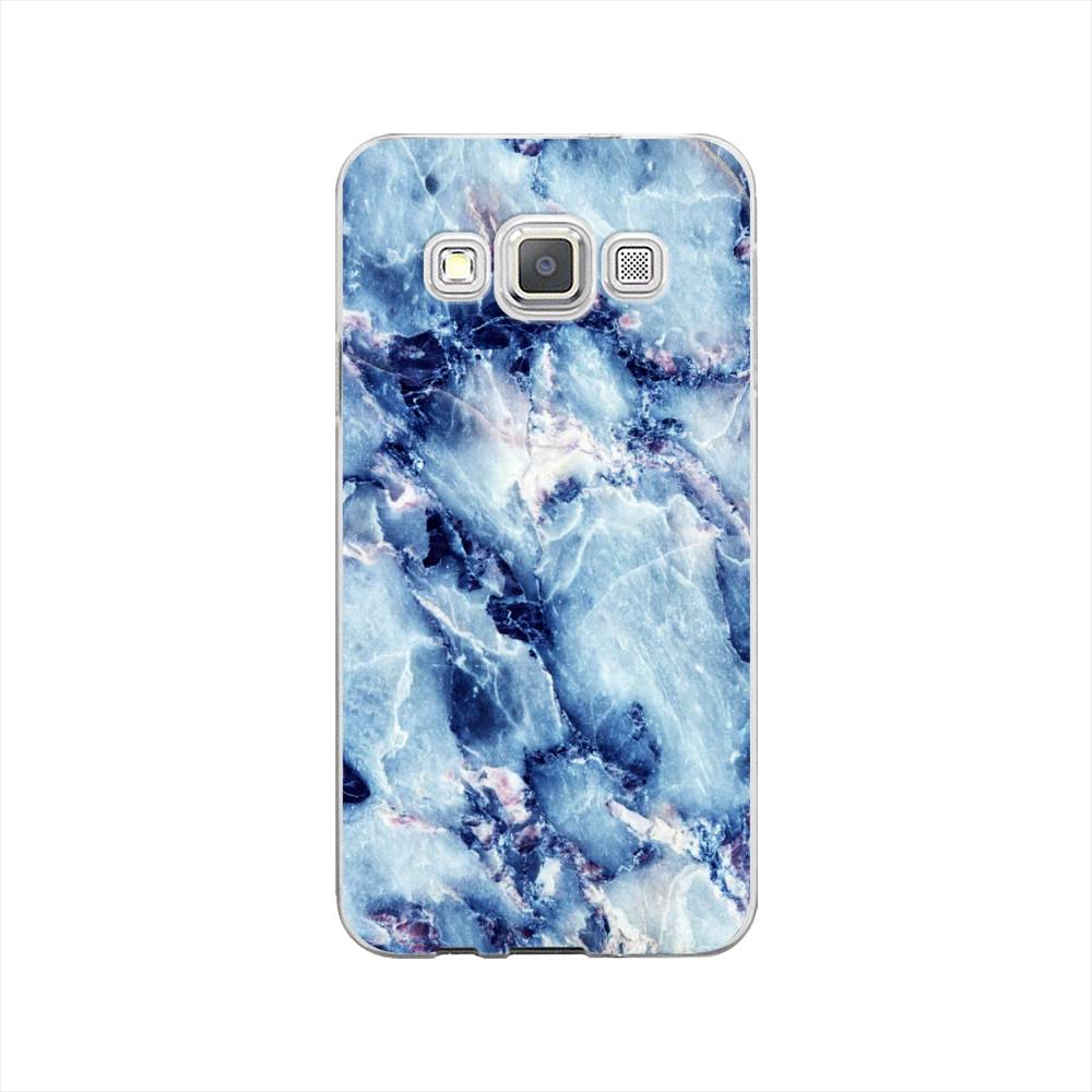 

Чехол на Samsung Galaxy A3 "Мрамор с синими прожилками", Синий, 20150-3