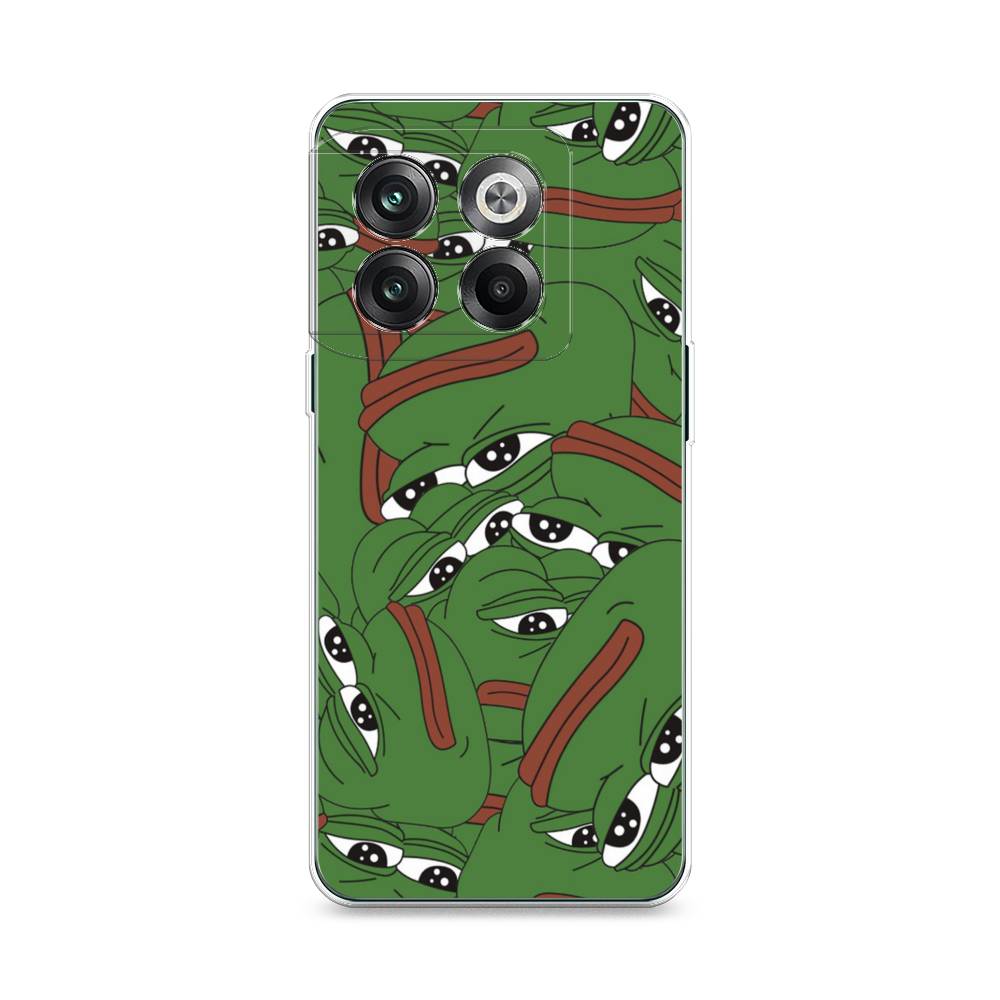

Чехол Awog на OnePlus 10T / ВанПлас 10T "Печальный frog", 153150-9