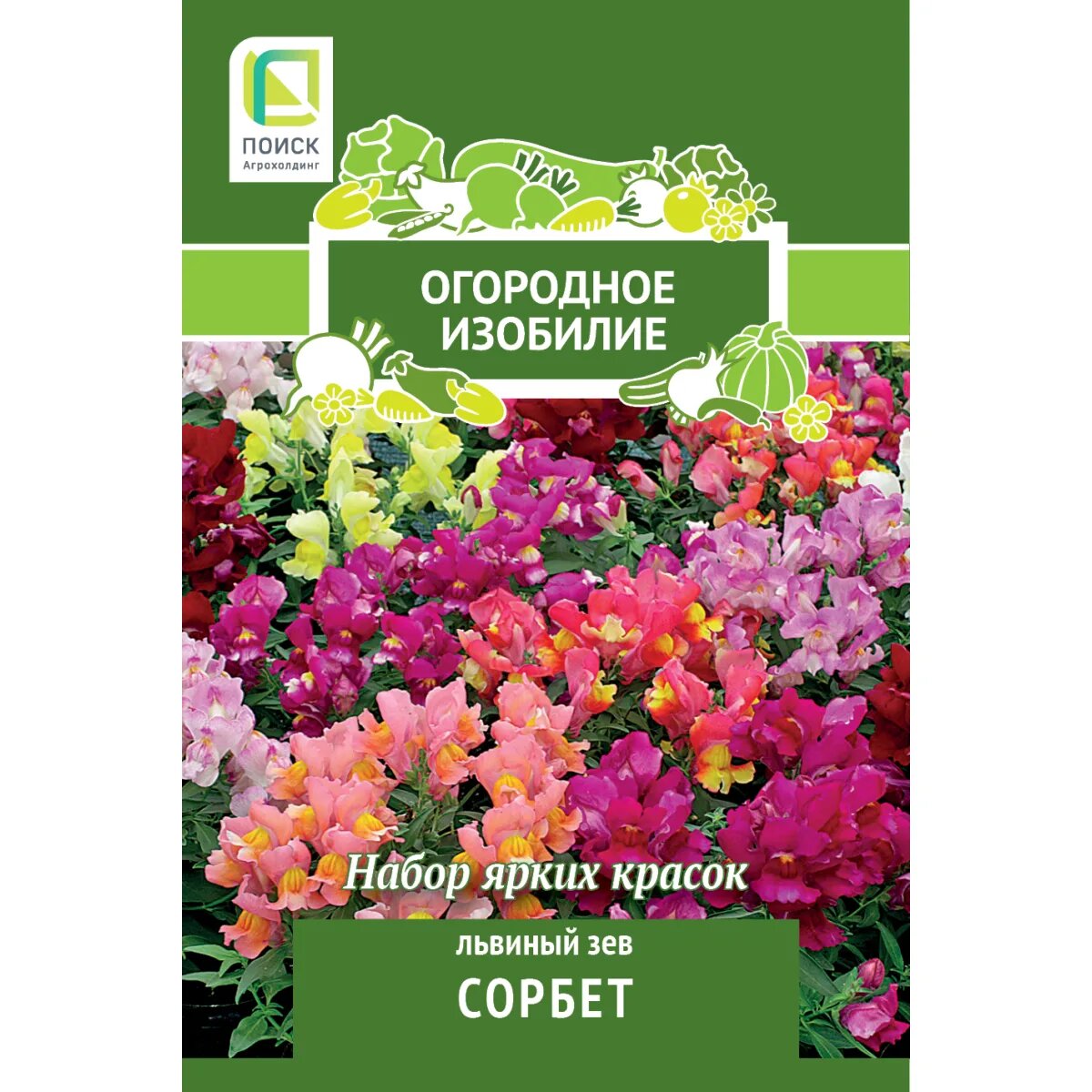

Семена львиный зев Поиск Сорбет 1 уп.