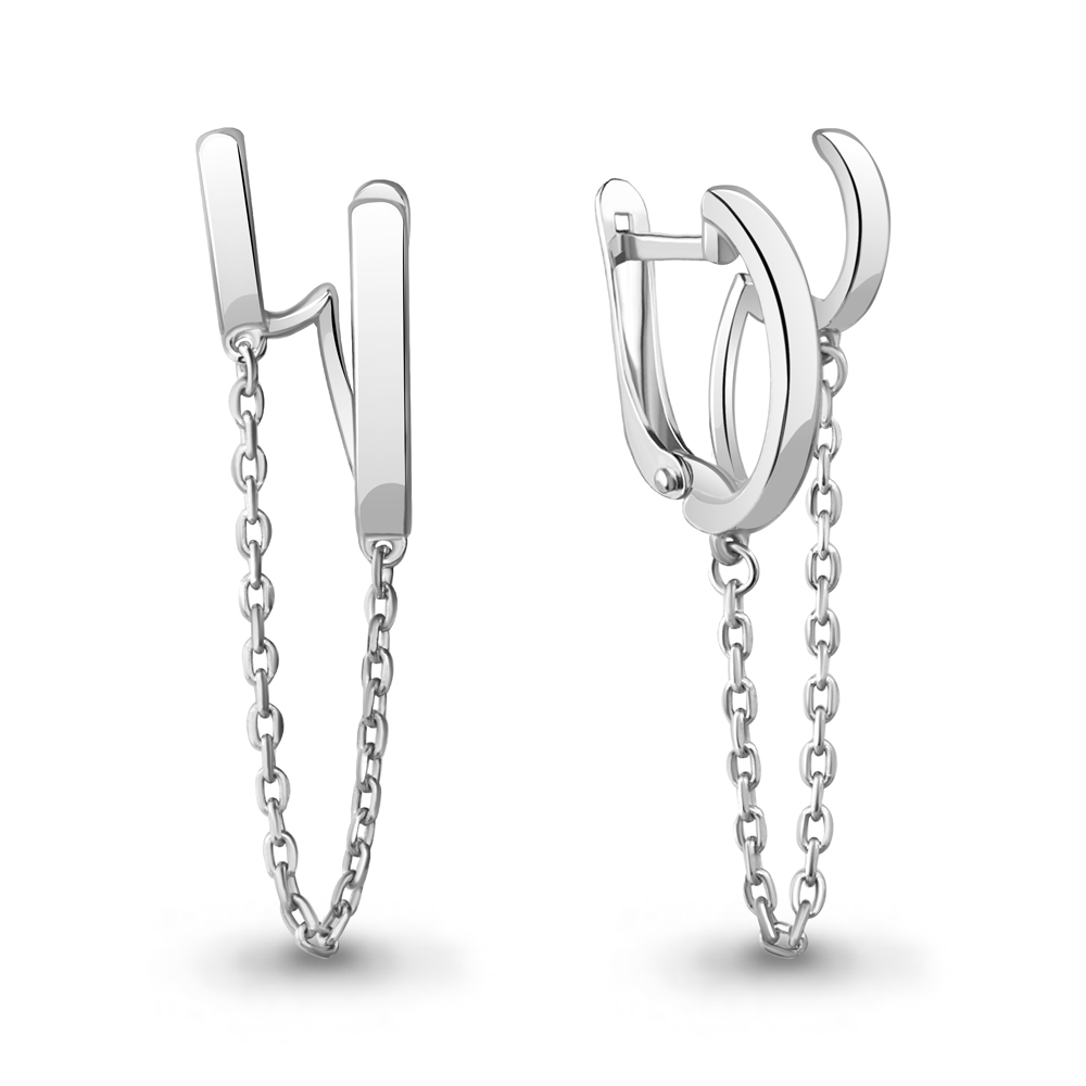 

Серьги из серебра Aquamarine Aquamarine 34289_925_р, 34289_925_р