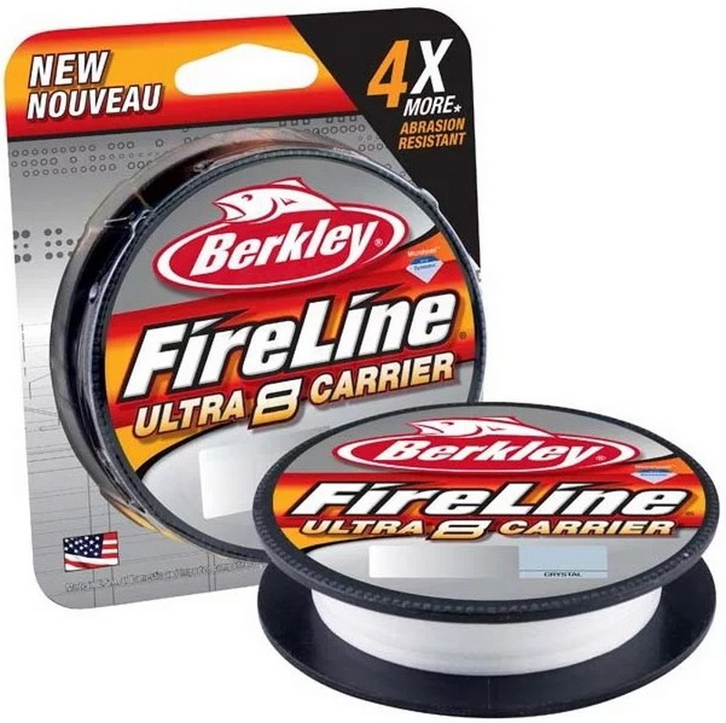 

Шнур плетеный Berkley Fireline Ultra 8 Crystal 150m 0.20mm 13.9kg