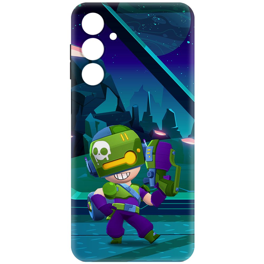 

Чехол-накладка Krutoff Soft Case Brawl Stars -Контрабандистка Пенни для Samsung Galaxy A16, Черный