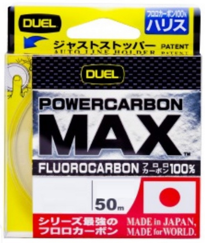 

Флюорокарбон Duel POWERCARBON MAX FLUOROCARBON 100% 50m #2.5 5.5Kg (0.260mm)