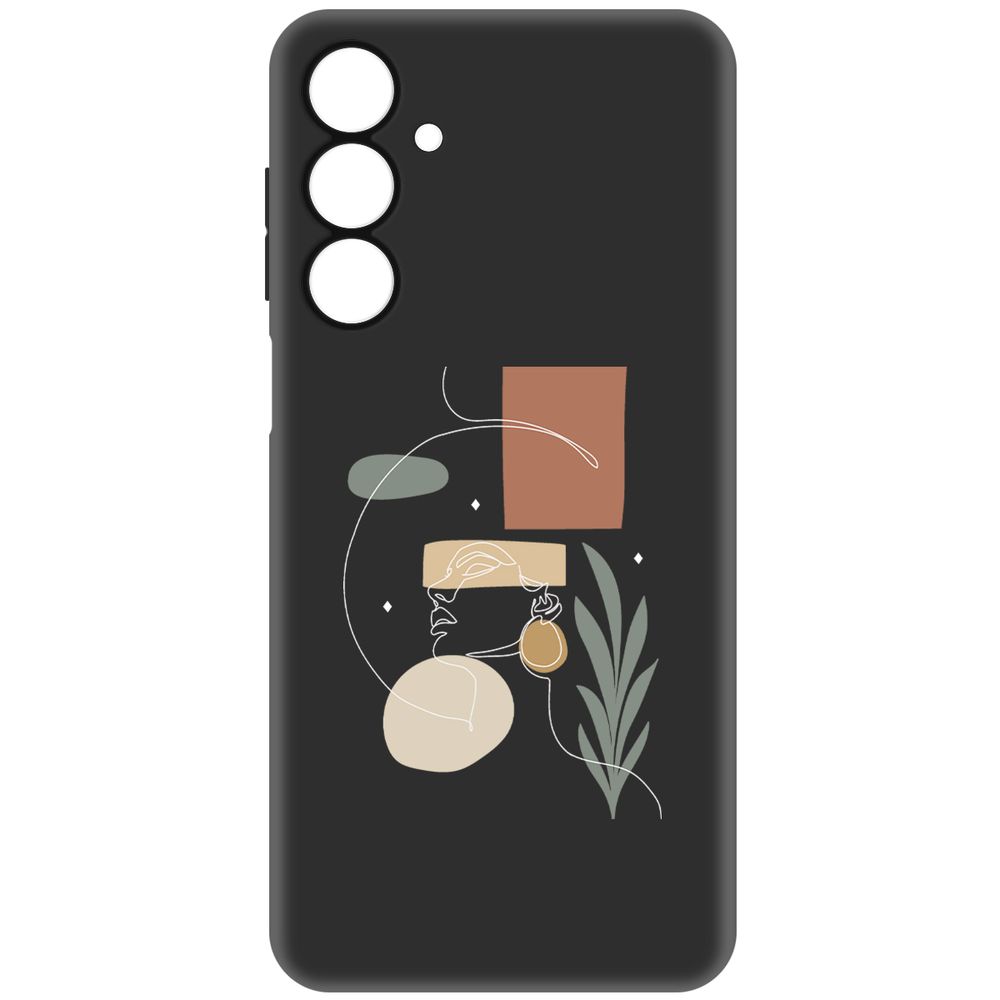 

Чехол-накладка Krutoff Soft Case Элегантность для Samsung Galaxy A16 черный