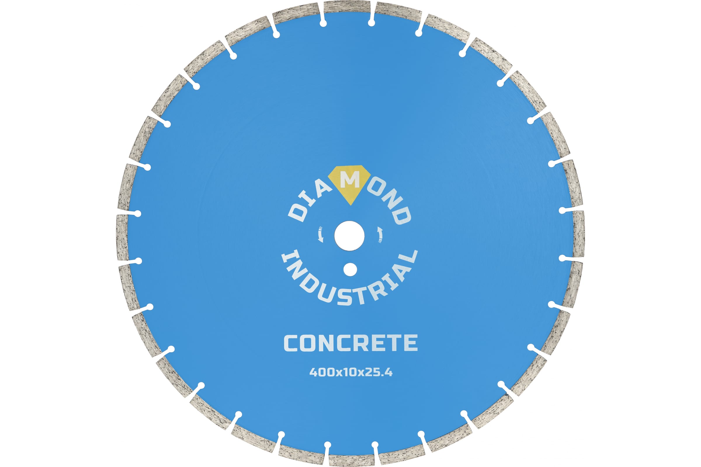 фото Diamond industrial диск алмазный сегментный по бетону 400*25,4 didc400