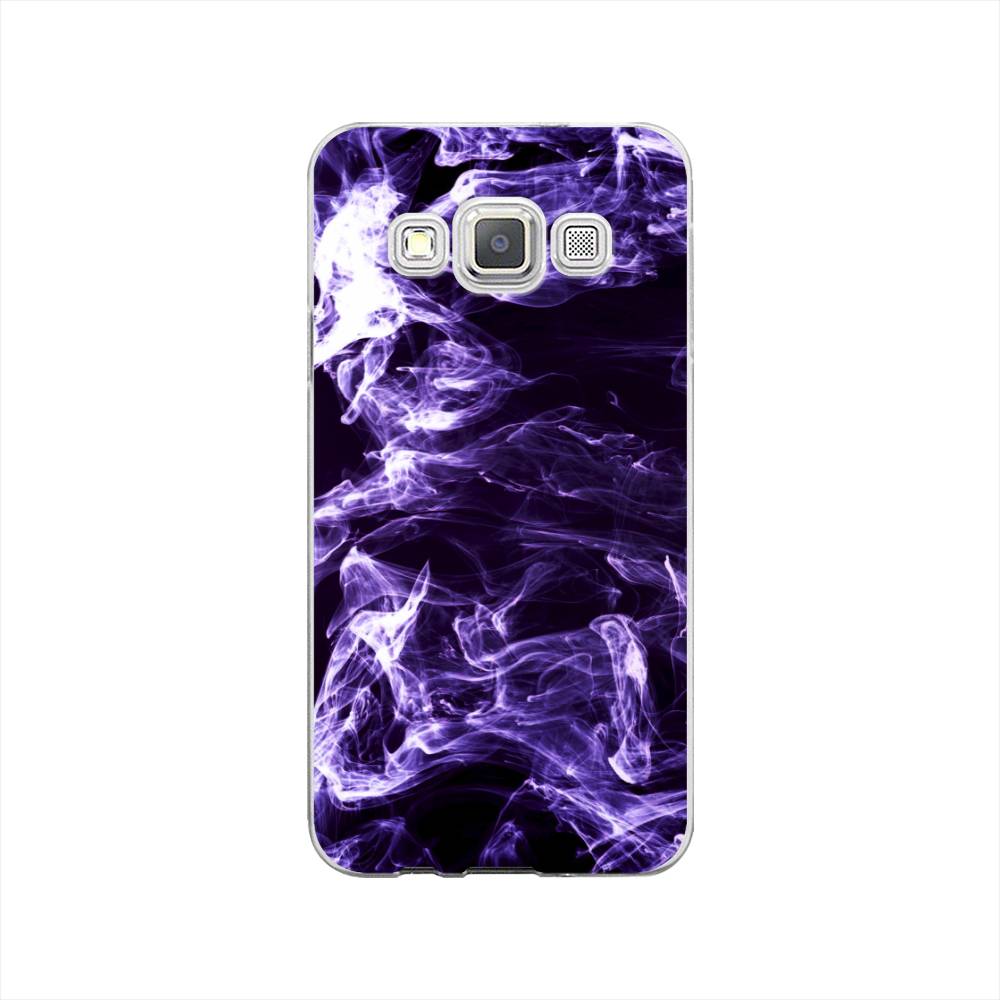

Чехол на Samsung Galaxy A3 "Фиолетовый дым", Фиолетовый;белый;черный, 20150-3