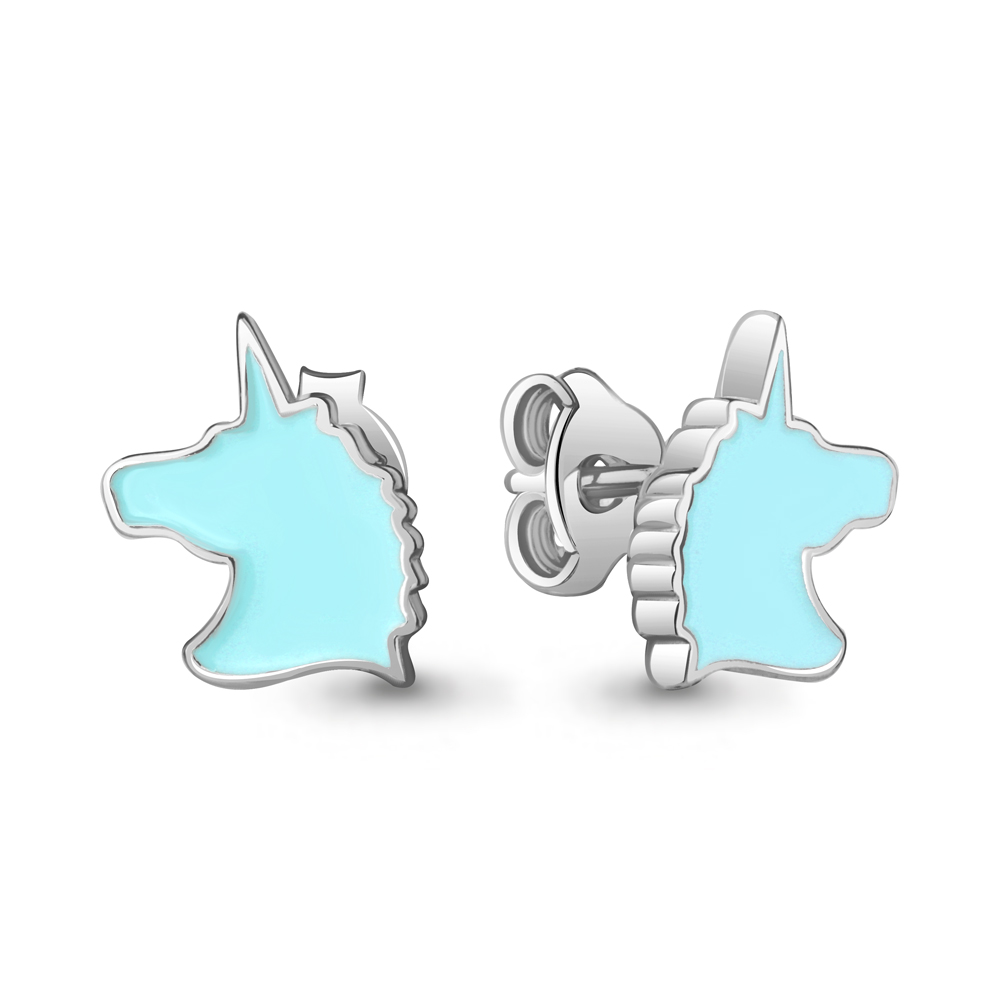 

Серьги из серебра с эмалью Aquamarine Aquamarine 34274_925_р, 34274_925_р