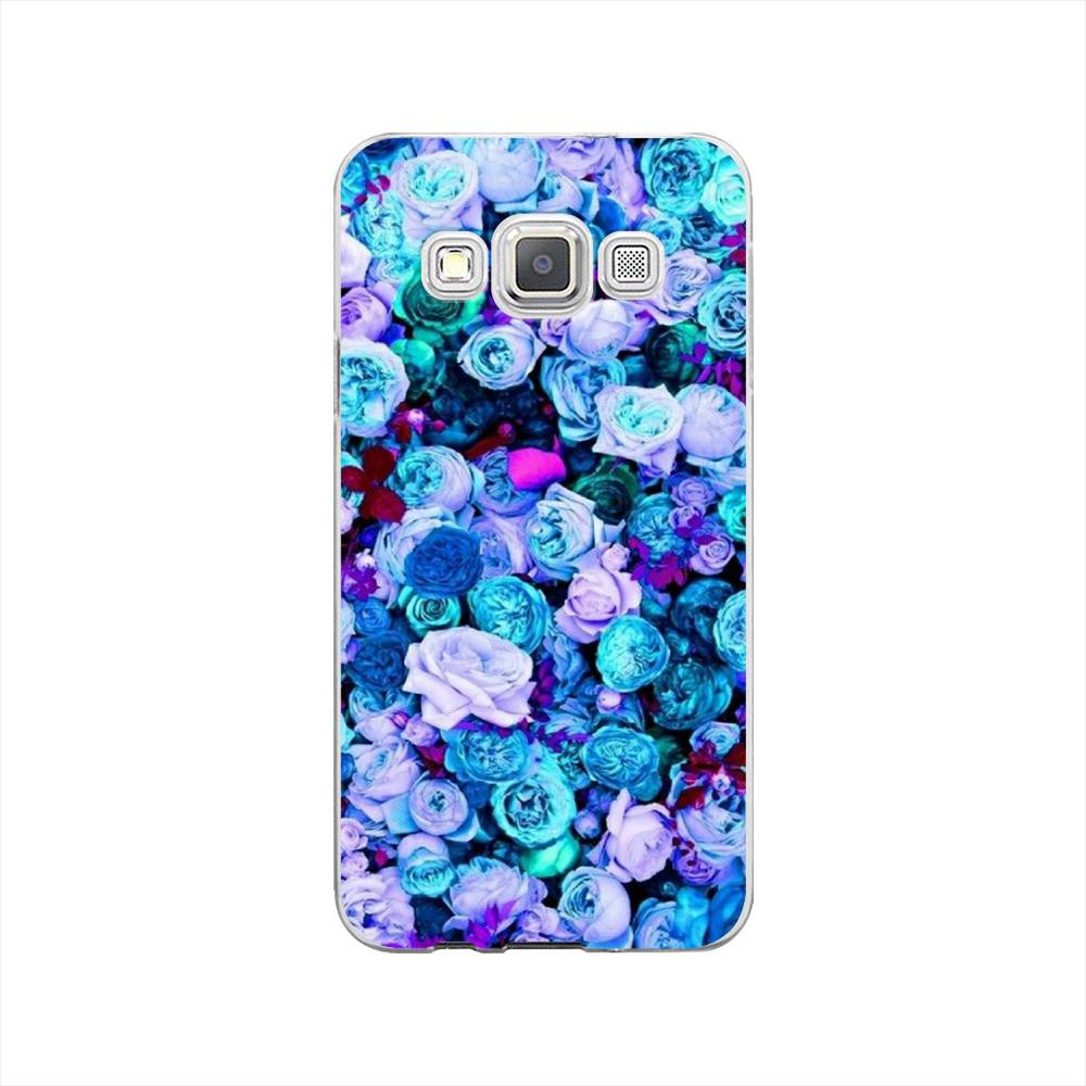 

Чехол на Samsung Galaxy A3 "Цветочный ковер", Фиолетовый, 20150-2