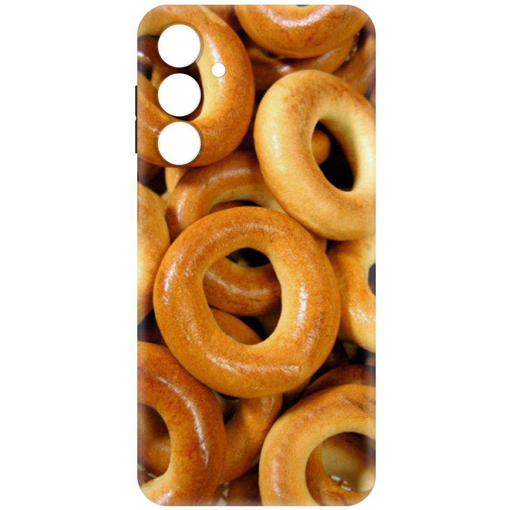 

Чехол-накладка Krutoff Soft Case Сушки для Samsung Galaxy A16 черный